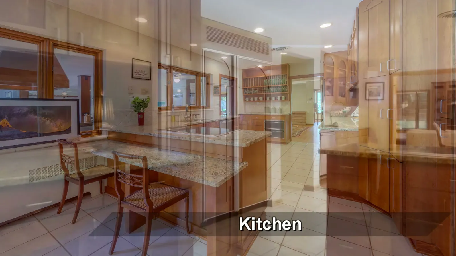 The kitchen in the 2020 architectural record.