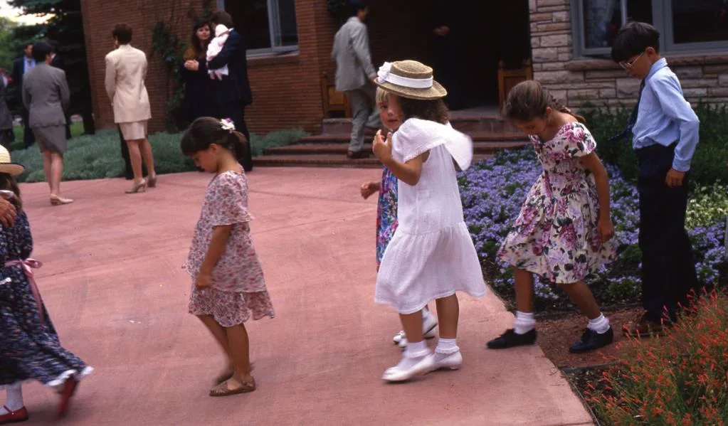 Longmont Museum negative 16 from the 1994 imperial visit to the Pratt residence